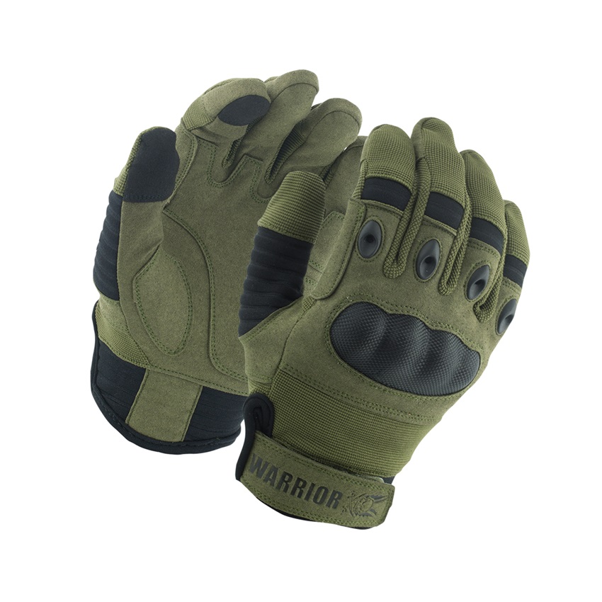 Γάντια με Ενίσχυση στις Αρθρώσεις Omega Hard Knuckle (Olive) της Warrior Assault Systems SRS82378 trazeras|SRS82378