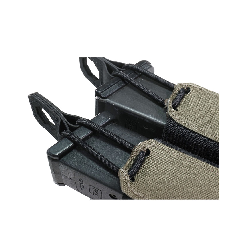 Διπλή Γεμιστηροθήκη Πιστ. Laser Cut Bungee Pist. Mag Pouch (Ranger Green) της Warrior Assault Systems SRS82389 trazeras|SRS82389