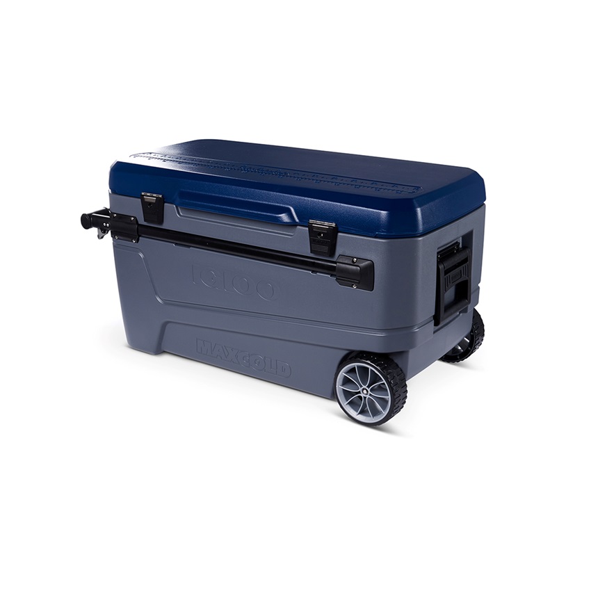 Φορητό Ψυγείο με Ροδάκια Maxcold Sunset Glide 110 104L (Grey / Blue) της Igloo UNI82489 trazeras|UNI82489