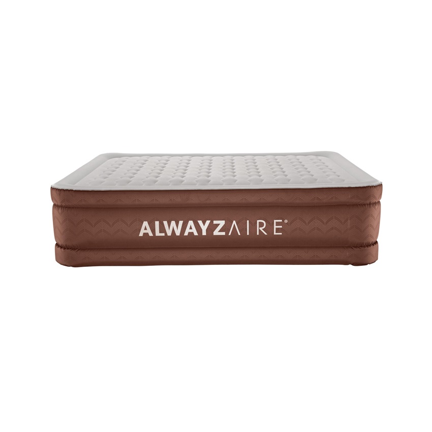 Αερόστρωμα με Αντλία Διπλής Λειτουργίας Alwayzaire Fortech Tough Guard 51cm 203x152x51cm της Bestway UNI82524 trazeras|UNI82524