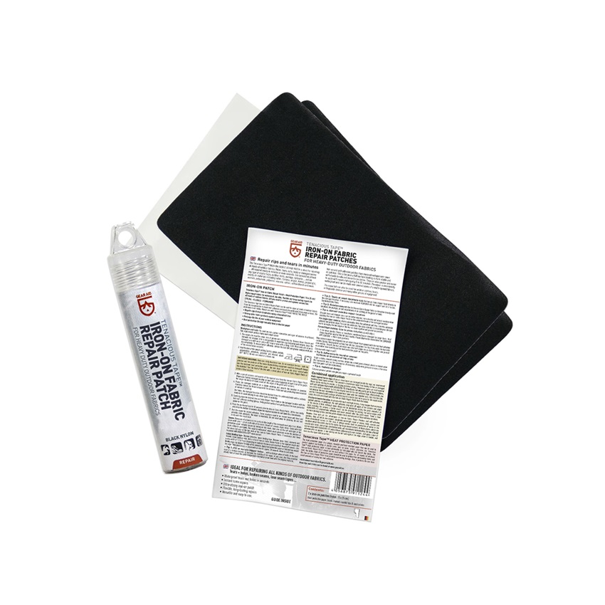 Επισκευαστικά Επιθέματα Iron-on Fabric Repair Patches της Gear Aid UNI82546 trazeras|UNI82546