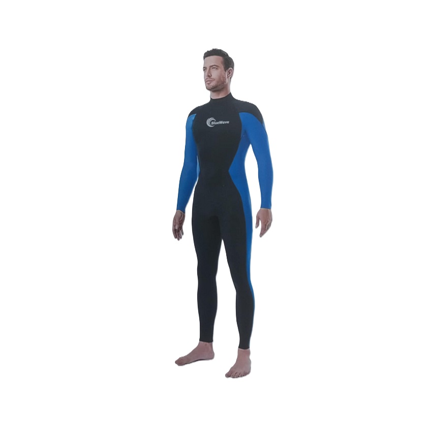 Ανδρική Στολή Κατάδυσης Ολόσωμη Neoprene Breeze 3mm (Black / Blue) της Blue Wave UNI82581 trazeras|UNI82581