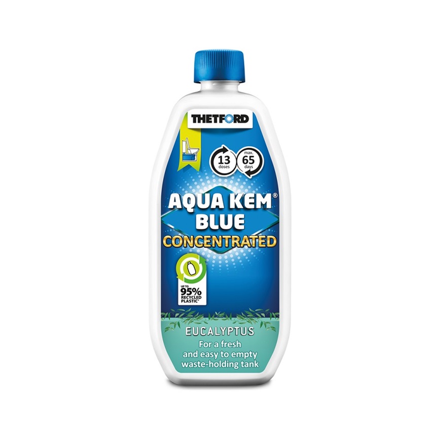 Χημικό Υγρό Τουαλέτας Aqua Kem Blue Concentrated Eucalyptus 780ml της Thetford UNI82633 trazeras|UNI82633