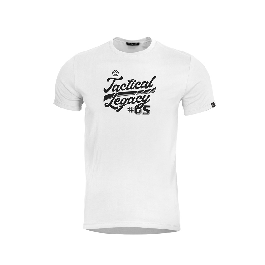 Κοντομάνικη Μπλούζα T-Shirt Ageron Tactical Legacy (White) της Pentagon PEN82643 trazeras|PEN82643