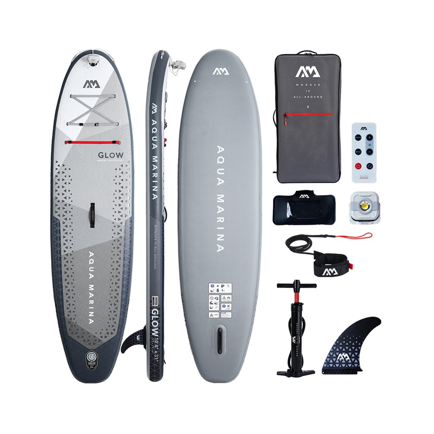 Φουσκωτή Σανίδα Sup με Προβολέα Glow 315cm της Aqua Marina UNI82767 trazeras|UNI82767