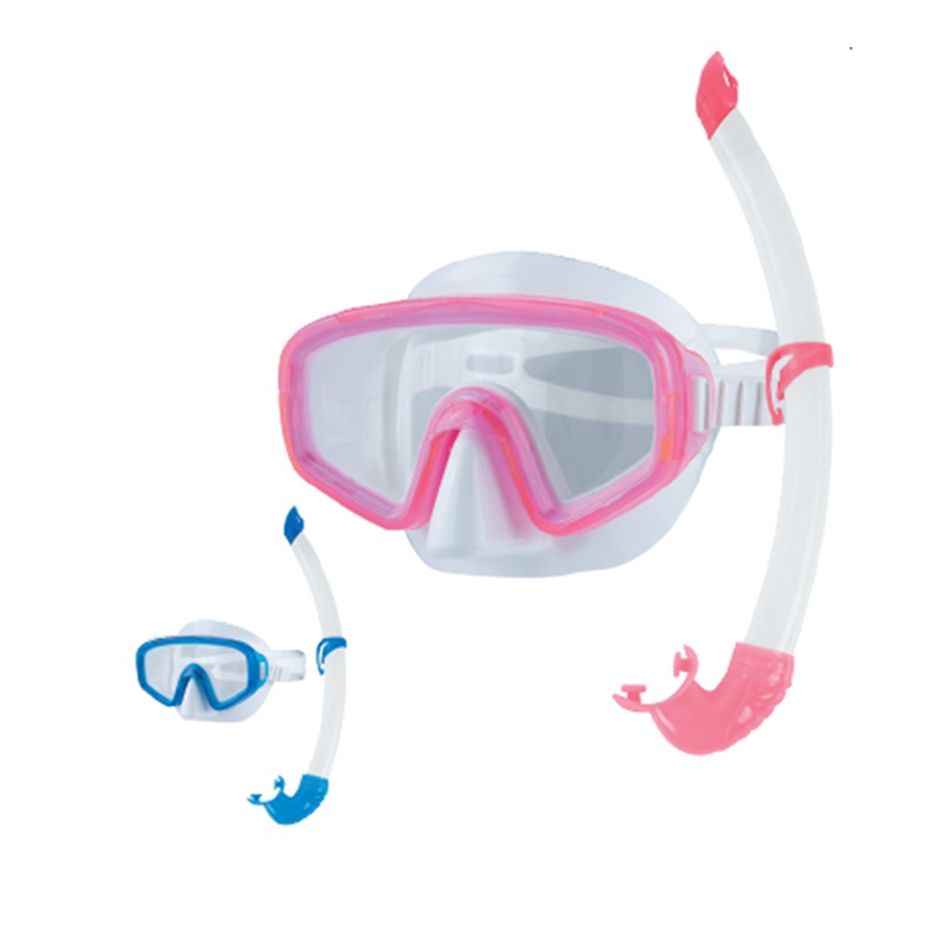 Σετ Μάσκα / Αναπνευστήρας PVC Nessita (2 Χρώματα) της Scuba Force UNI82604 trazeras|UNI82604