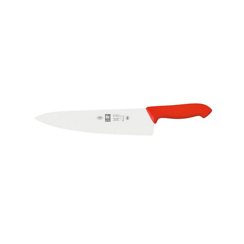 Ανοξείδωτο Μαχαίρι HR60 Σεφ με Δόντι 20cm (Red) της Icel VLA83722 trazeras|VLA83722