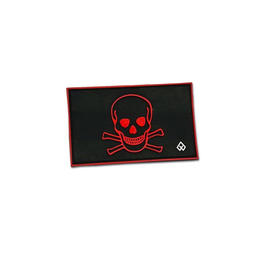 PVC Σήμα Morale 3D Velcro Punisher (Black -Red) της Survivors SUR83798 trazeras|SUR83798