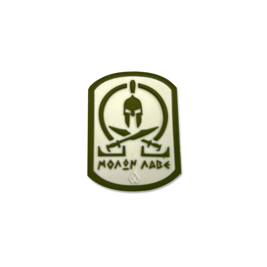 PVC Σήμα Morale 3D Velcro Μολ΄ών Λαβέ (White - Olive) της Survivors SUR83815 trazeras|SUR83815