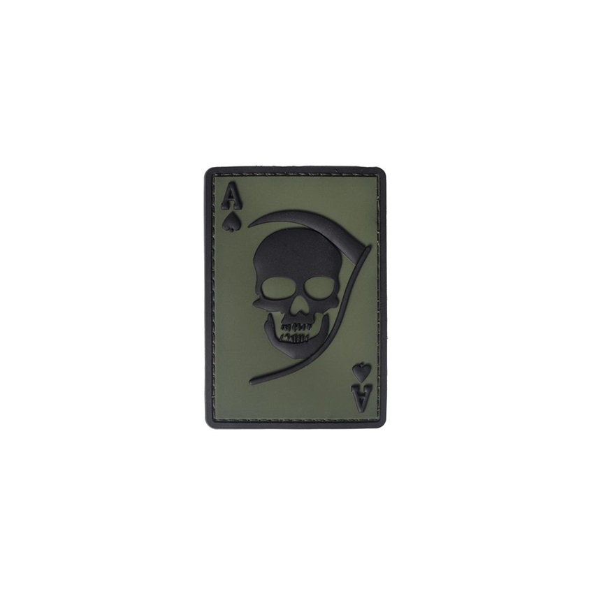 PVC Σήμα Morale 3D Velcro Death Ace (Olive - Black) της Survivors SUR83824 trazeras|SUR83824
