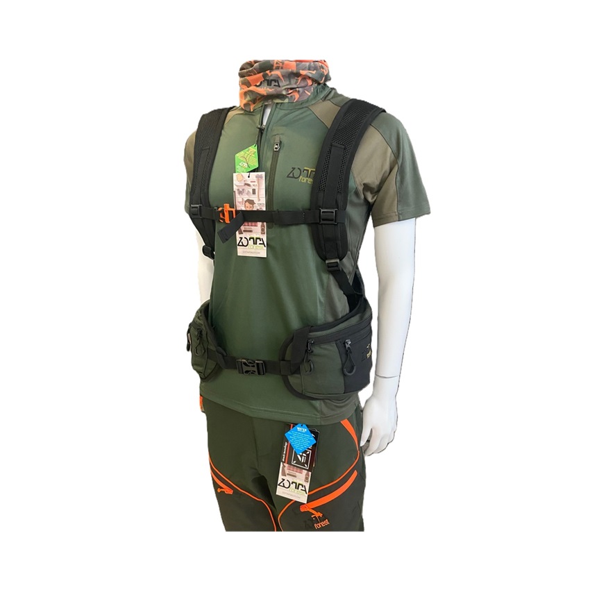 Αδιάβροχο Γιλέκο Σακίδιο Κυνηγίου Orena (Khaki / Black) της Zotta Forest GOR83861 trazeras|GOR83861