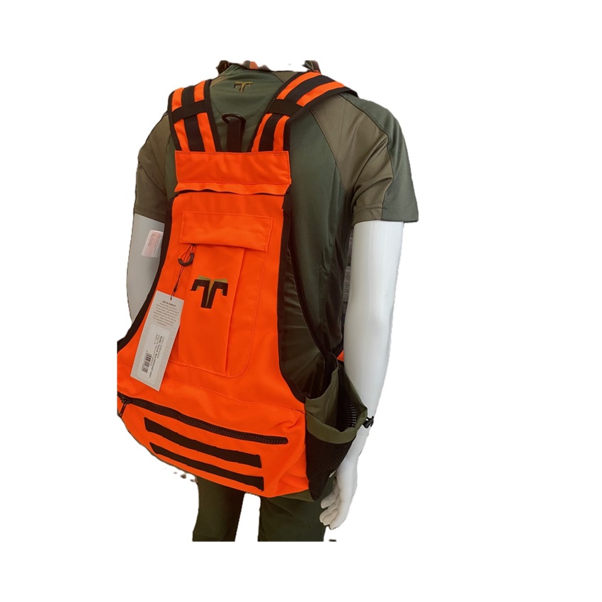 Αδιάβροχο Γιλέκο Σακίδιο Κυνηγίου Tolva (HiVis Orange / Khaki) της Zotta Forest GOR83865 trazeras|GOR83865