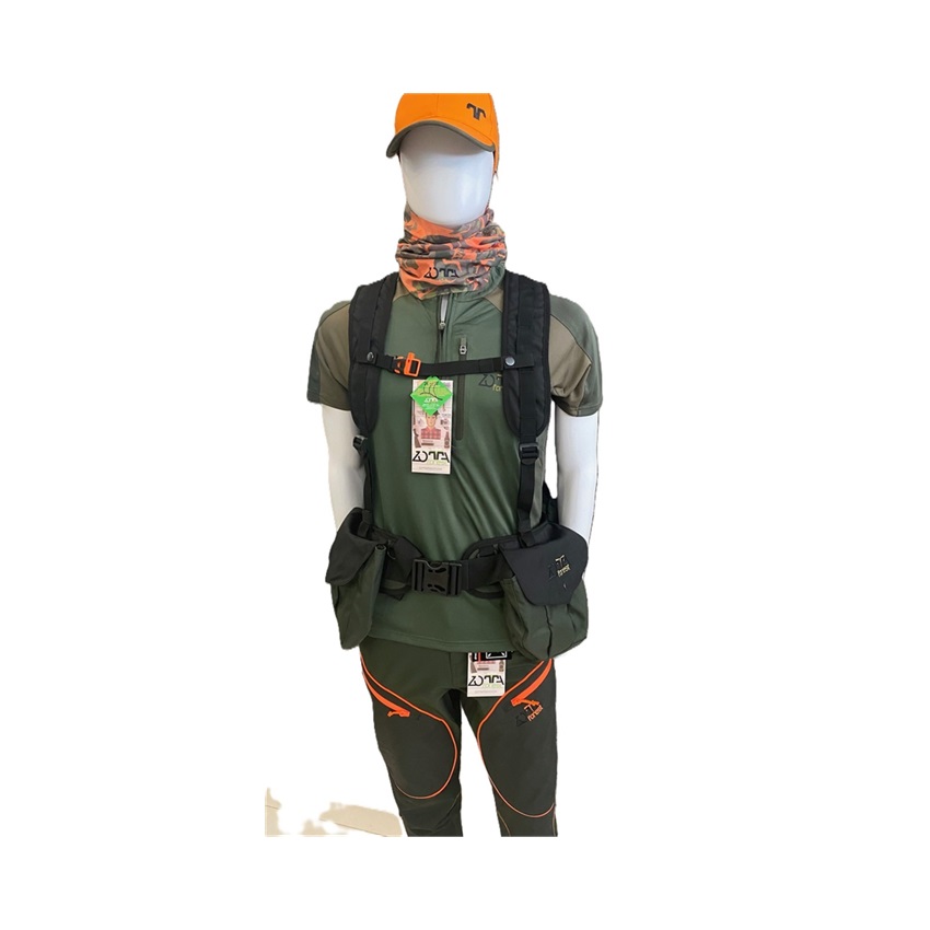 Αδιάβροχο Γιλέκο Σακίδιο Κυνηγίου Tolva (Khaki / Black) της Zotta Forest GOR83866 trazeras|GOR83866