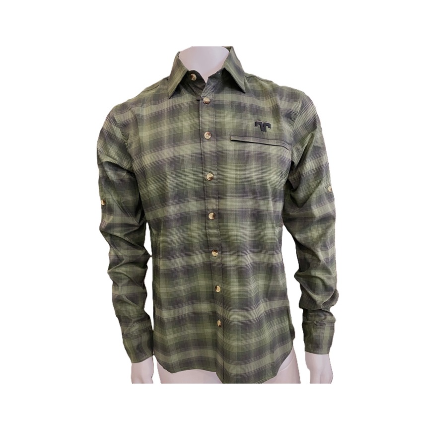 Πουκάμισο Μακρυμάνικο Mali (Green Plaid) της Zotta Forest GOR83881 trazeras|GOR83881