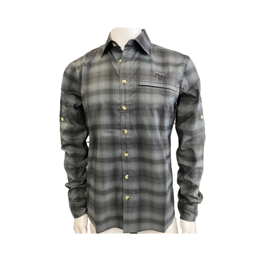 Πουκάμισο Μακρυμάνικο Mali (Grey Plaid) της Zotta Forest GOR83884 trazeras|GOR83884