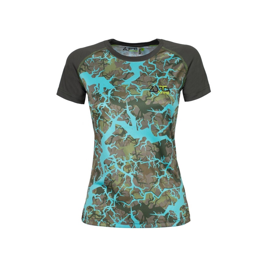 Γυναικεία Κοντομάνικη Μπλούζα T-Shirt Sky της Zotta Forest GOR83895 trazeras|GOR83895