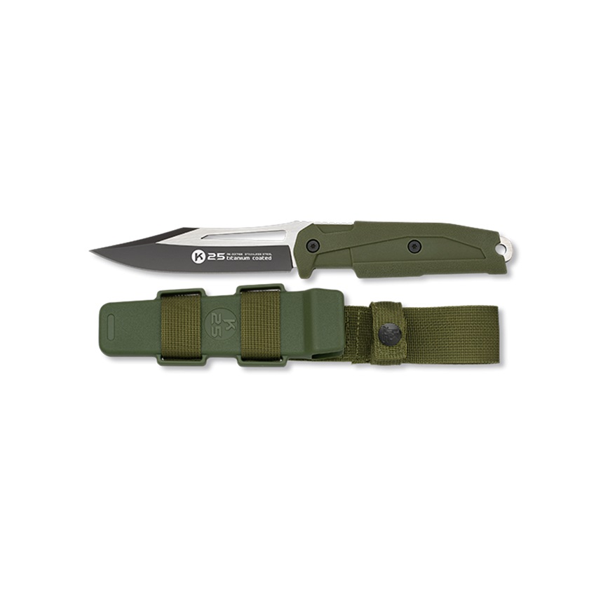 Επιχειρησιακό Μαχαίρι Knife 11,5cm Mod.32758 (Green) της K25 VAS83932 trazeras|VAS83932