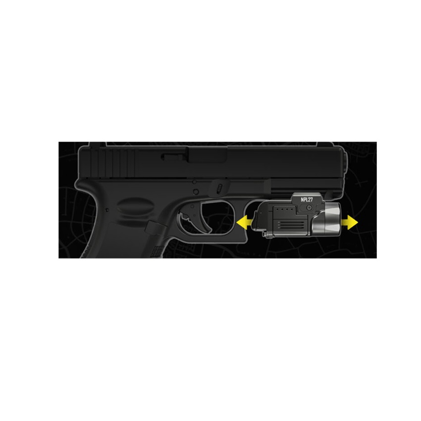 Επαναφορτιζόμενος Φακός NPL27 650Lm της Nitecore VAS83940 trazeras|VAS83940