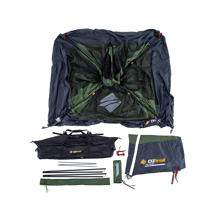 Σκηνή Οικογενειακή Αυτόματη Fast Frame 6 Ατόμων (Green / Grey) της Oztrail TXT84174 trazeras|TXT84174