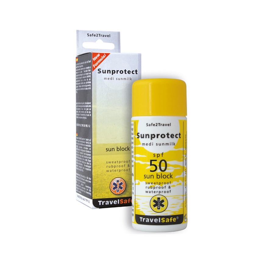 Αντιηλιακό 75ml με Προστασία SPF 50 της Travel Safe TXT84249 trazeras|TXT84249