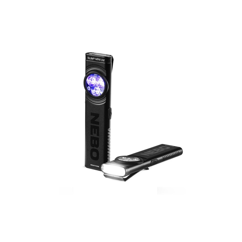 Επαναφορτιζόμενος Φακός Slim Mini UV 150Lm της Nebo NEB84409 trazeras|NEB84409