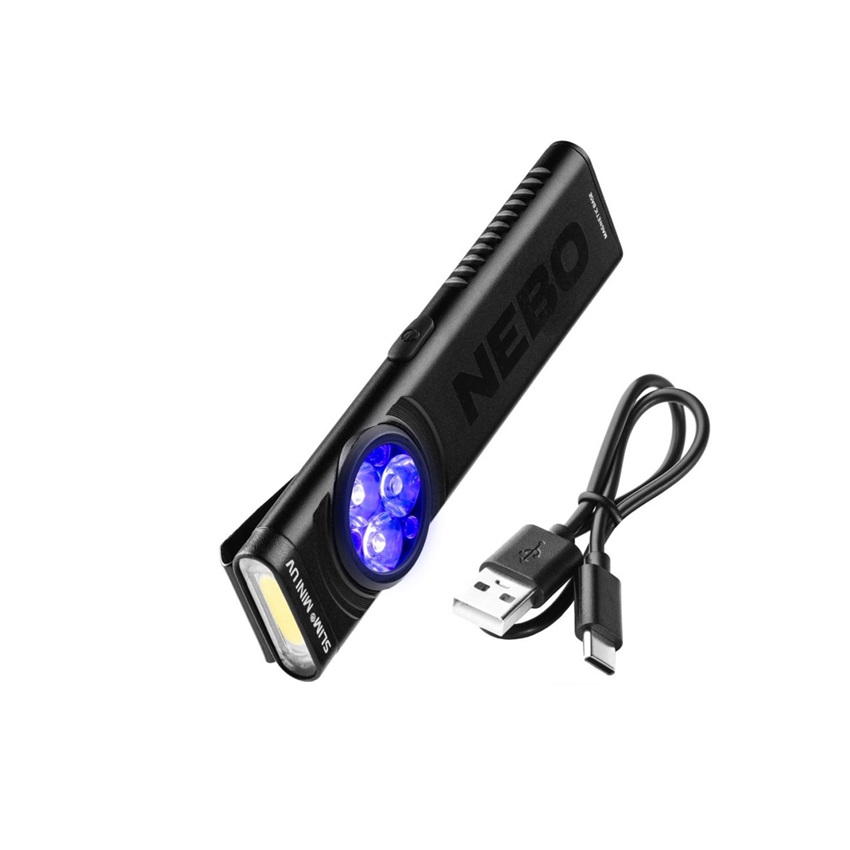 Επαναφορτιζόμενος Φακός Slim Mini UV 150Lm της Nebo NEB84409 trazeras|NEB84409