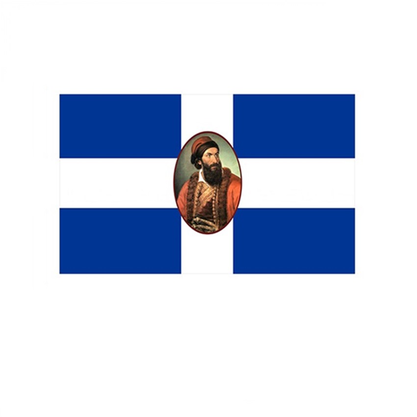 Σημαία Ελληνική Σταυρός Ξηράς Παπαφλέσσας (11 Επιλογές) της Interflag INT72200 trazeras|INT72200