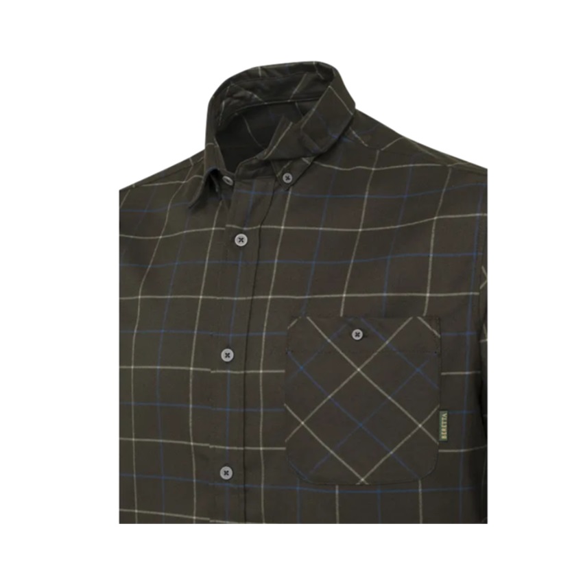 Κυνηγετικό Πουκάμισο Jargo Stretch (Bark & Sage Check) της Beretta KAL84798 trazeras|KAL84798