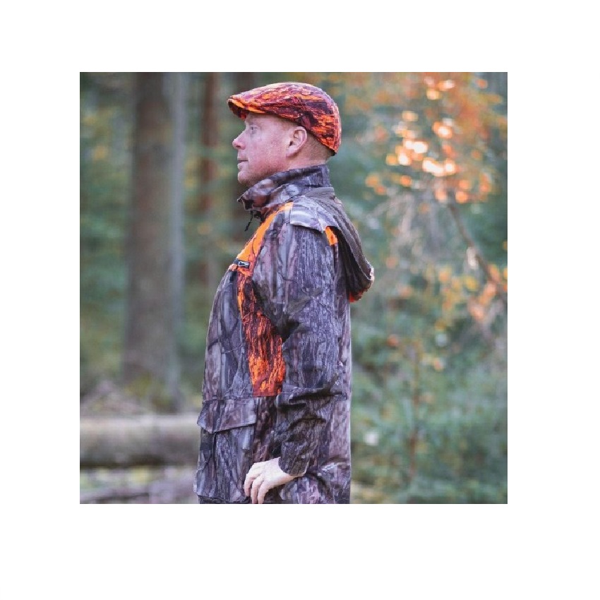Αδιάβροχο Κυνηγετικό Τζάκετ Camouflage Bjarke (Camo / Orange Camo) της Shaggy Breechers LAM71090 trazeras|LAM71090