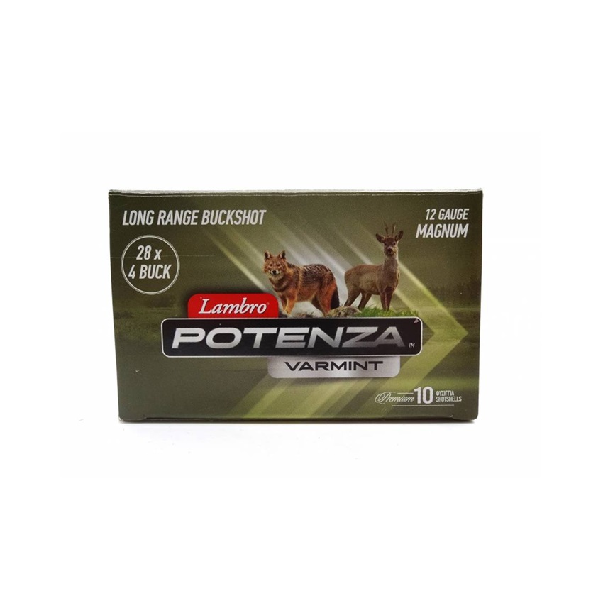 Δράμια 28Βολα Cal12 Potenza Varmint 3 in Magnum της Lambro LAM84875 trazeras|LAM84875