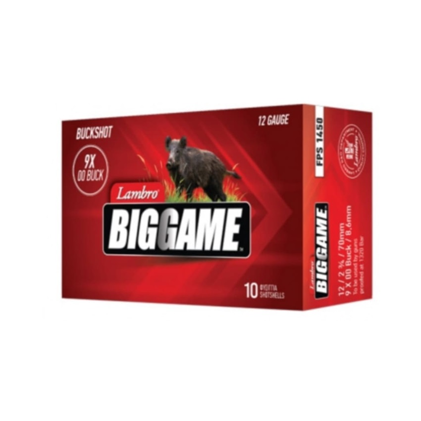 Δράμια 9βολα Big Game 33,5g Cal.12 της Lambro LAM84900 trazeras|LAM84900