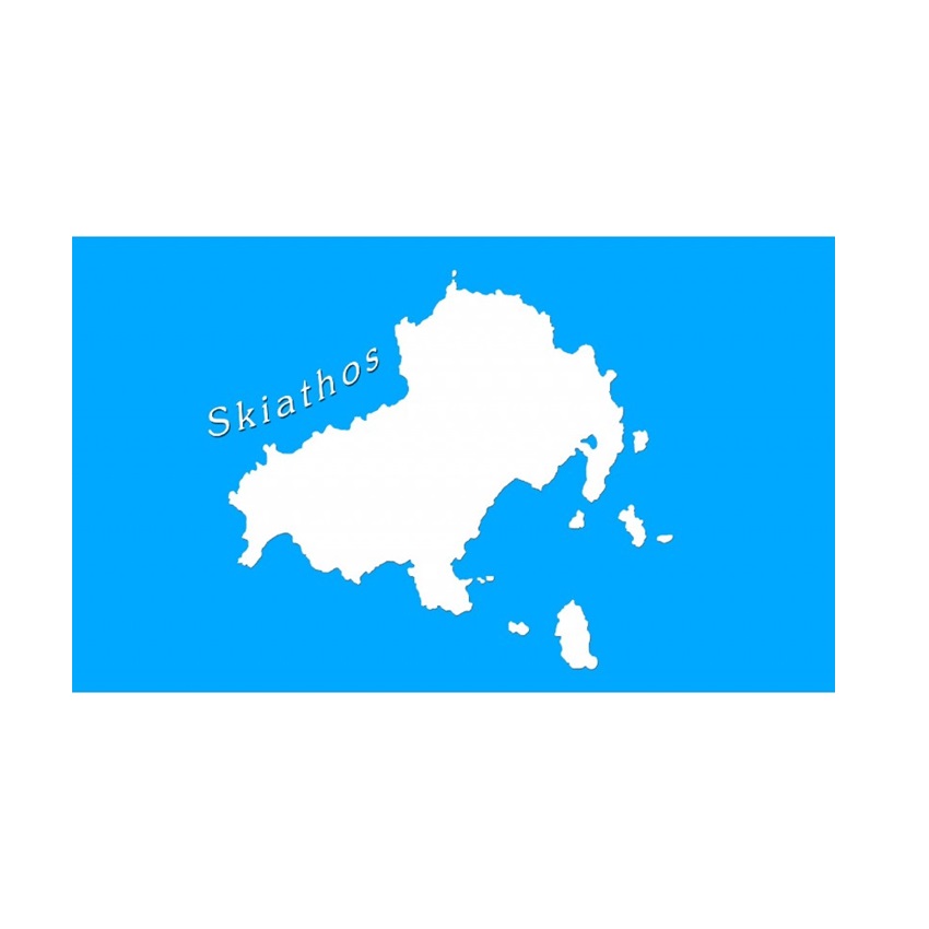 Σημαία Σκιάθος 9 Επιλογές (Light Blue) INT72318 trazeras|INT72318