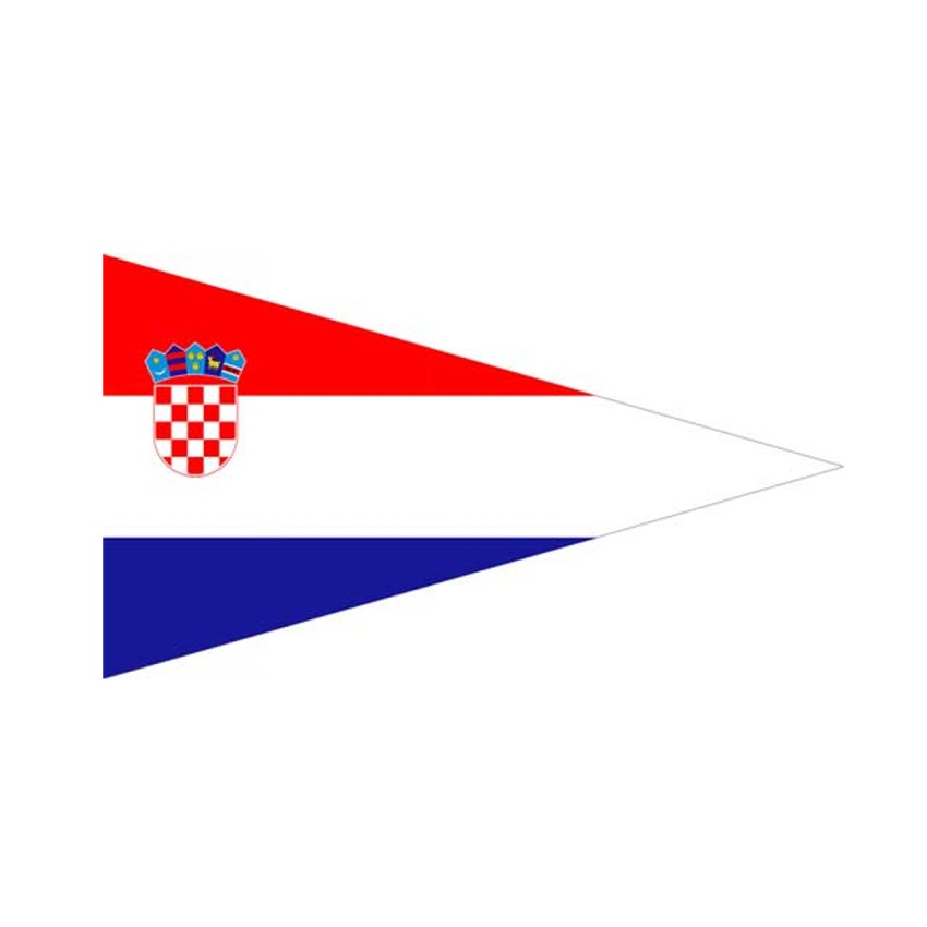 Σημαία Κροατία Τρίγωνη (11 Επιλογές) της Interflag INT85033 trazeras|INT85033