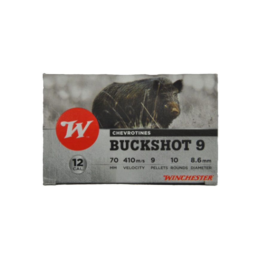 Φυσίγγια Buckshot 9/βολο της Winchester KAL70655 trazeras|KAL70655