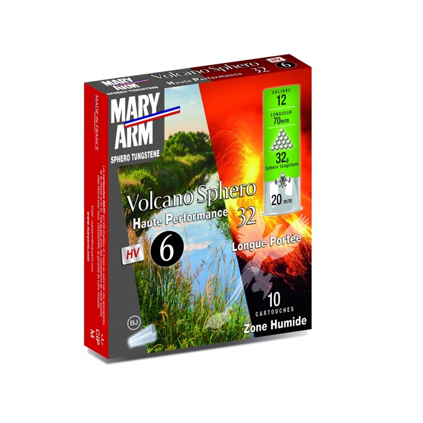 Φυσίγγια Κυνηγίου Volcano Sphero 32g Cal.12 της Mary Arm GOR85279 trazeras|GOR85279