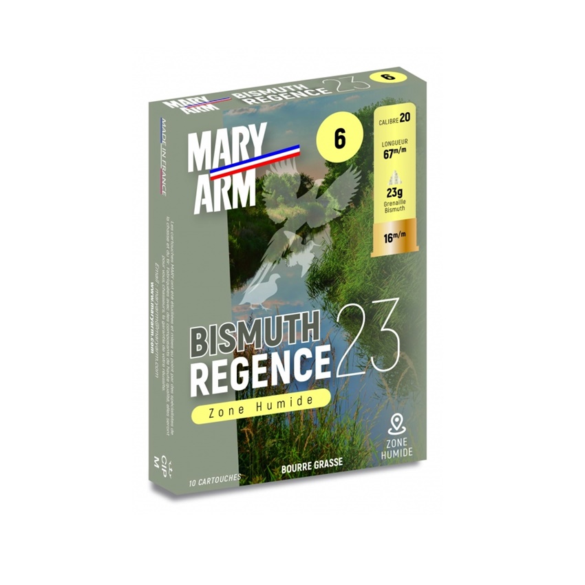 Φυσίγγια Κυνηγίου Regence Bismuth 23g Cal.20 της Mary Arm GOR85280 trazeras|GOR85280