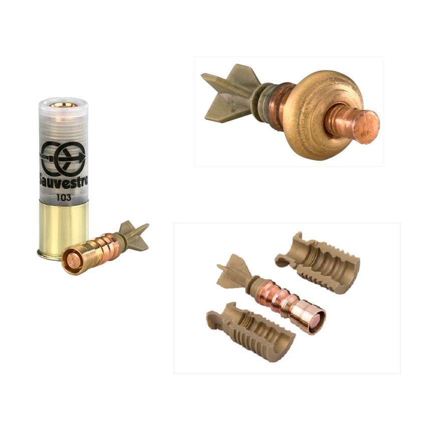 Φυσίγγια Κυνηγίου Μονόβολα BFS Non Lead 20,6g Cal.12/67 της Sauvestre GOR85290 trazeras|GOR85290