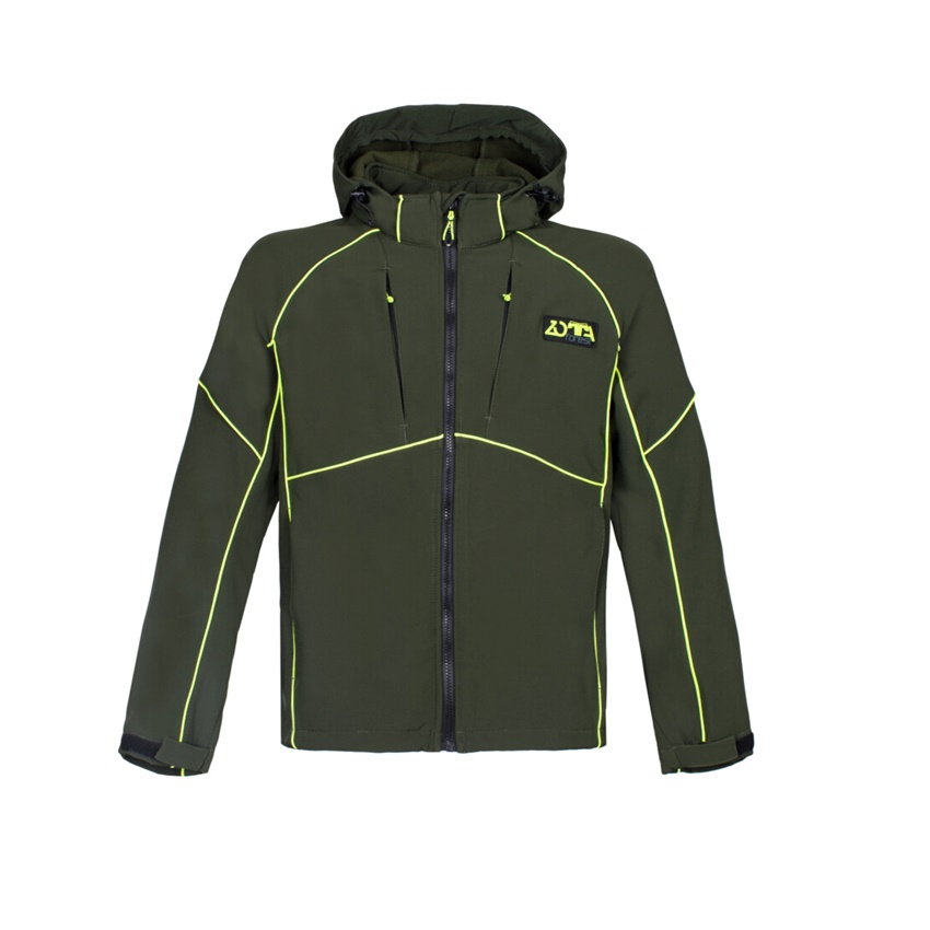 Αδιάβροχο SoftShell Dragon (Black / Light Green) της Zotta Forest GOR70132 trazeras|GOR70132