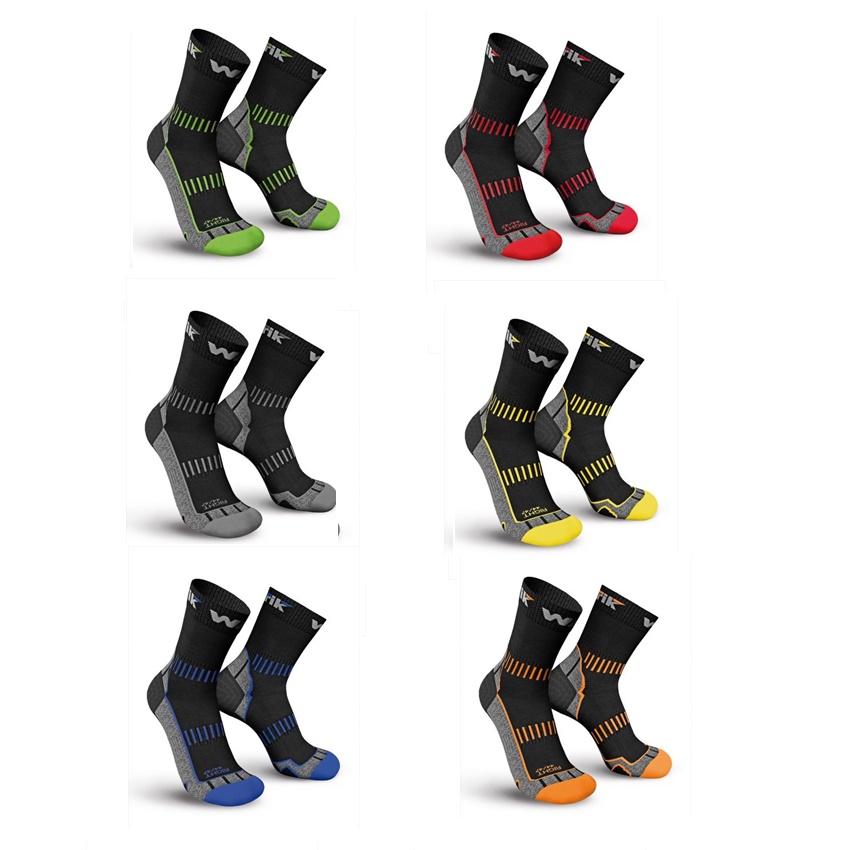 Σετ Καλτσών Esteem DUO, Πολυσύνθετες 2 Ζευγάρια (6 Χρώματα) της Worik, GOR57004 trazeras|GOR57004