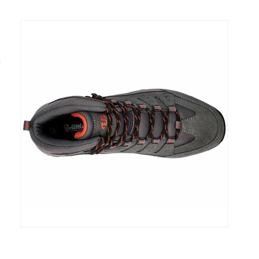 Αδιάβροχα Μποτάκια Mount Pinos High 6'' (Anthracite / Orange) της Brutting GOR85566 trazeras|GOR85566