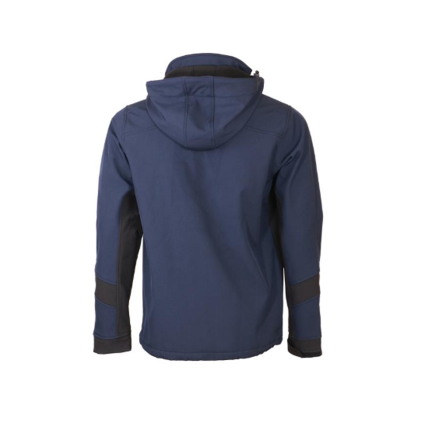 Τζάκετ Softshell Sport 3 Layers με Κουκούλα Mod.011 (Black / Navy) της Fageo FAG85584 trazeras|FAG85584
