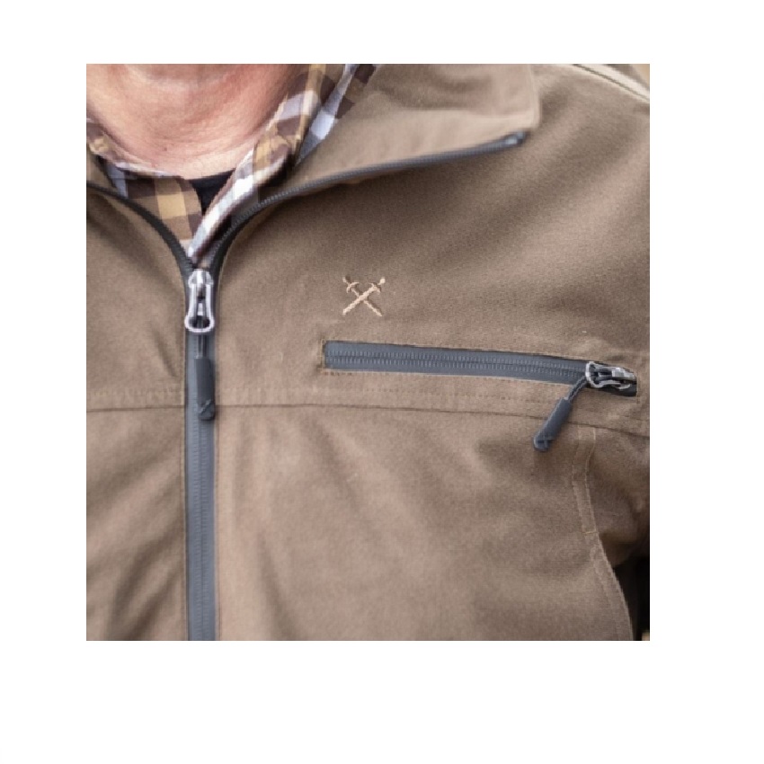 Αδιάβροχο Κυνηγετικό Τζάκετ Kaare 2.0 (Wood Brown) της Shaggy Breechers LAM71092 trazeras|LAM71092