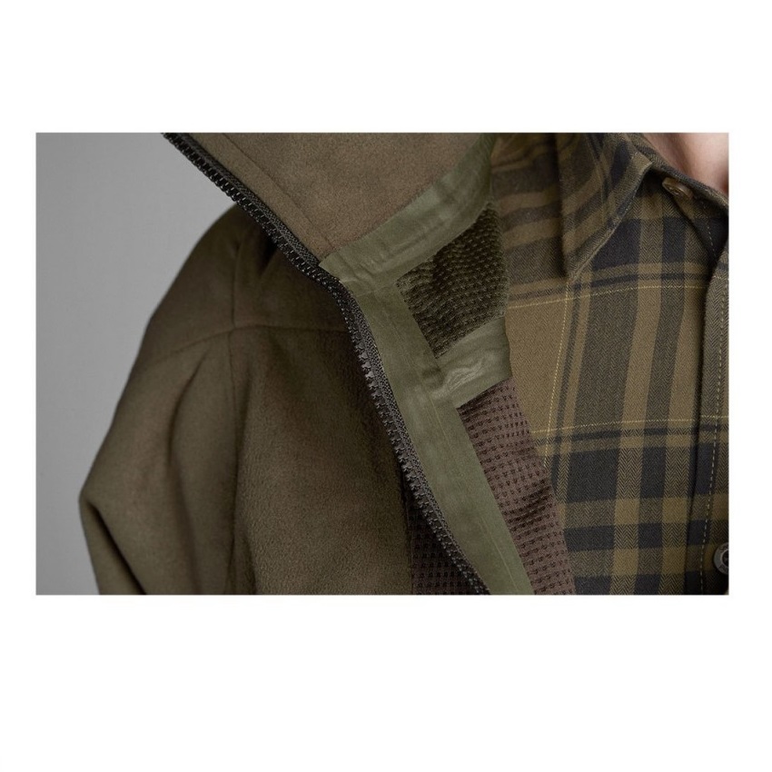 Αδιάβροχο Κυνηγετικό Τζάκετ Climate Hybrid (Pine Green) της Seeland LAM71094 trazeras|LAM71094