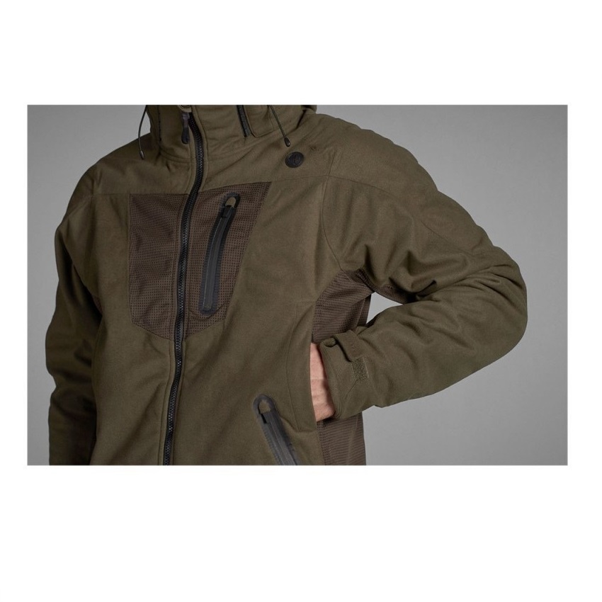 Αδιάβροχο Κυνηγετικό Τζάκετ Climate Hybrid (Pine Green) της Seeland LAM71094 trazeras|LAM71094
