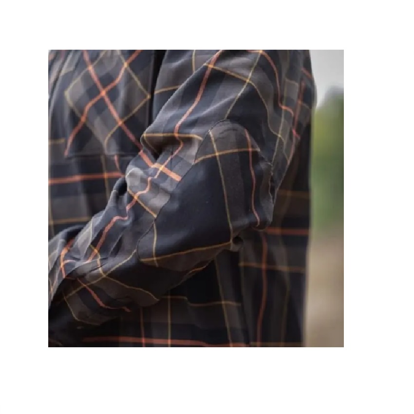 Κυνηγετικό Πουκάμισο Flemming (Black / ΅Wood Brown / Orange) της Shaggy Breeches LAM71106 trazeras|LAM71106