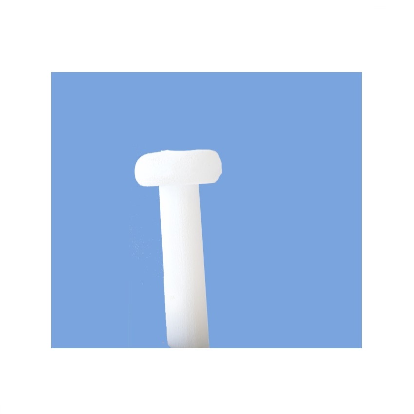 Κοντάρι Σημαίας Ιστός Ξύλινος Λευκός με Ροζέτα (2 Επιλογές) της Interflag INT72916 trazeras|INT72916