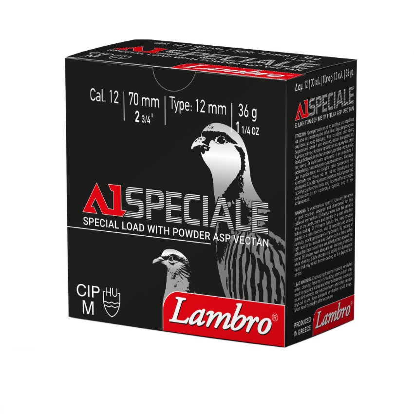 Φυσίγγια A36, 12/70 Cal. της Lambro LAM13721 trazeras|LAM13721