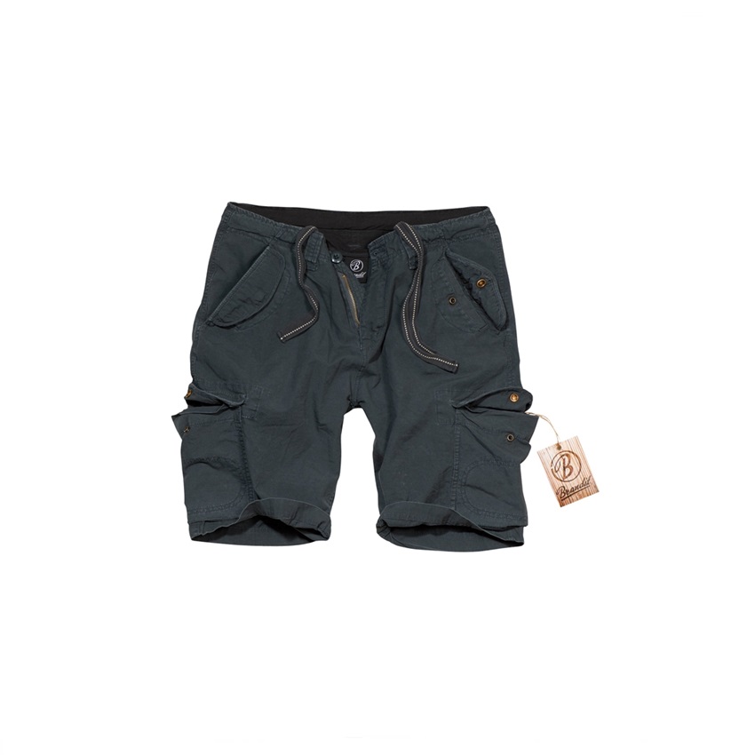 Βαμβακερή Βερμούδα Short Iron Vintage (Anthracite) της Brandit SRS73014 trazeras|SRS73014