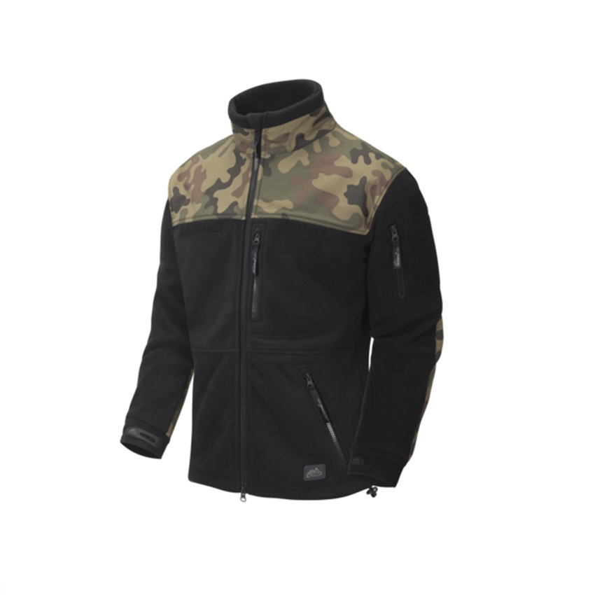 Επιχειρησιακό Τζάκετ Fleece Polish Infantry (Black / PL Woodland) της Helikon-Tex LIK73215 trazeras|LIK73215