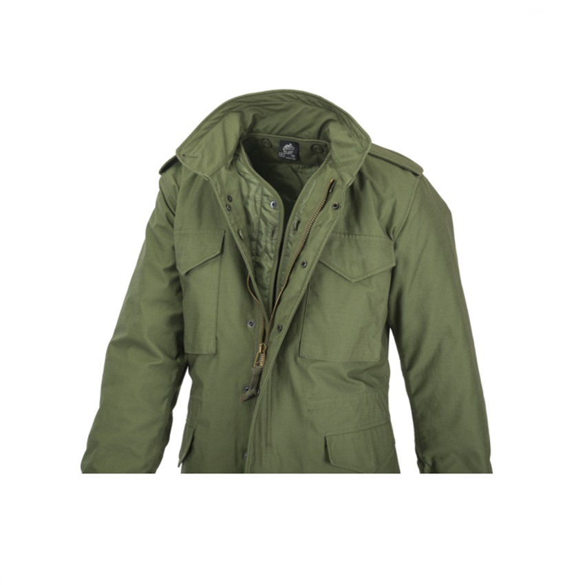 Χειμερινό Τζάκετ με Επένδυση M65 Nyco Sateen (Black) της Helikon-Tex LIK73221 trazeras|LIK73221